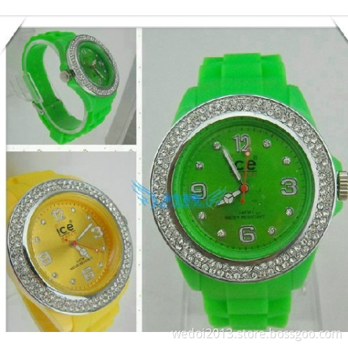 Fashion Silicon Watch with Customized Logo (WY-WA06)